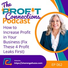 How to Increase Profit in Your Business (Fix These 4 Profit Leaks First) | 062