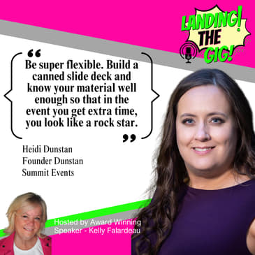 The Event Planner Secrets Every Speaker Should Know with HEIDI DUNSTAN | 019