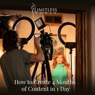 How to Create 4 Months of Content in 1 Day