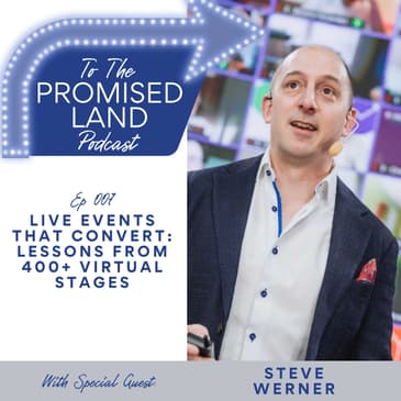 Live Events That Convert: Lessons From 400+ Virtual Stages with Steve Werner | 007