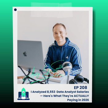 208: I Analyzed 8,553 Data Analyst Salaries — Here's What They're ACTUALLY Paying in 2026