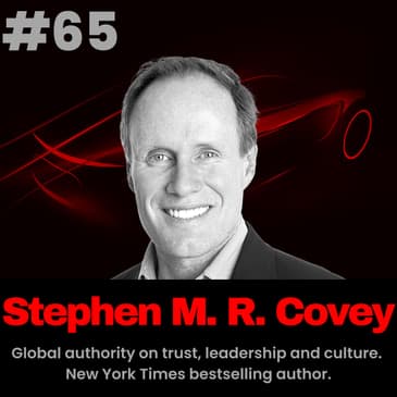 Meet Stephen M. R. Covey, Global authority on trust, leadership, and culture. New York Times best selling author