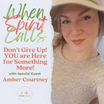 Don’t Give Up! YOU are Here for Something More!