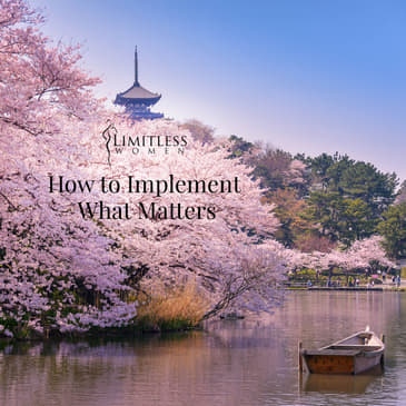 How to Implement What Matters