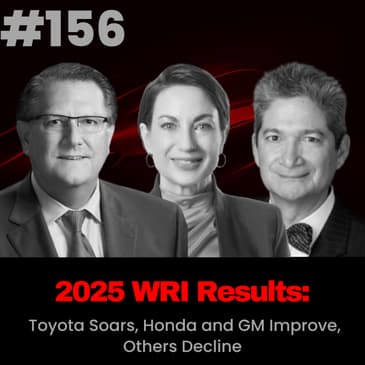 2025 WRI Results: Toyota Soars, Honda and GM Improve, Others Decline