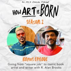 Going from "square job" to comic book artist and writer with R. Alan Brooks