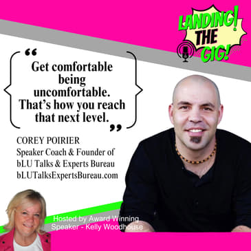 From Great Speaker to Bookable Speaker with Corey Poirier