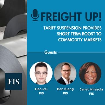 Tariff suspension provides short term boost to commodity markets