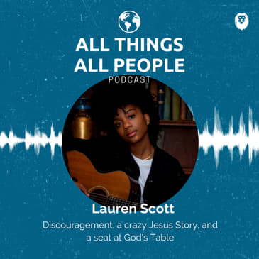 Lauren Scott- Discouragement, a Crazy Jesus Story, and a Seat at God's Table