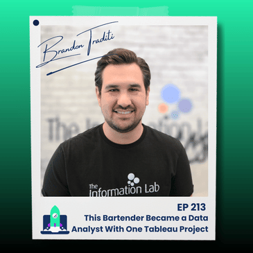 213: This Bartender Became a Data Analyst With One Tableau Project