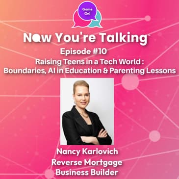 Raising Teens in a Tech World with Nancy Karlovich: Boundaries, AI in Education & Parenting Lessons