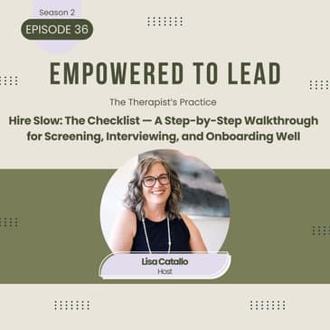 Hire Slow: The Checklist — A Step-by-Step Walkthrough for Screening, Interviewing, and Onboarding Well
