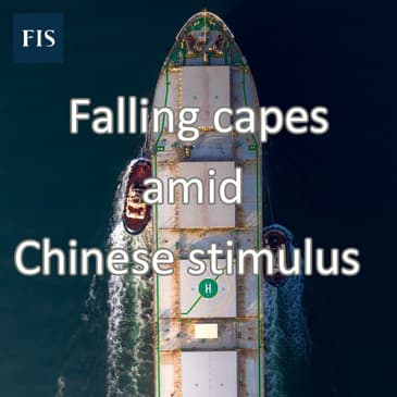 Falling capes amid Chinese stimulus