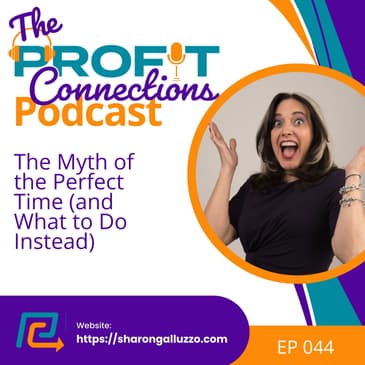 The Myth of the Perfect Time (and What to Do Instead) | 044