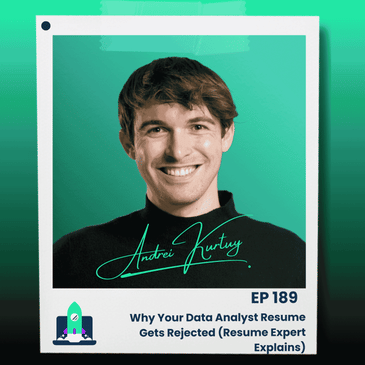 189: Why Your Data Analyst Resume Gets Rejected (Resume Expert Explains)