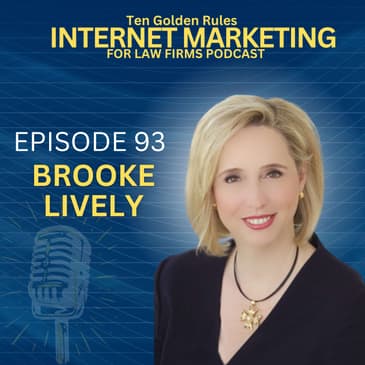 EP093: Building a Sellable Law Firm: Brooke Lively – Author of “Exit on Top”