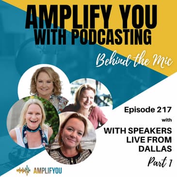 Behind The Mic With Speakers Live From Dallas Part 1