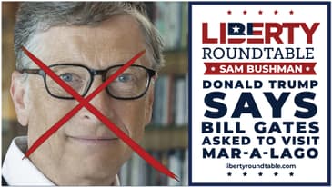 Donald Trump Says Bill Gates Asked To Visit Mar-A-Lago
