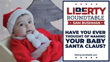 Have You Ever Thought of Naming Your Baby Santa Claus