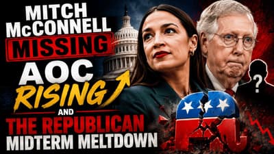 Mitch McConnell Missing, AOC Rising, and the Republican Midterm Meltdown | 08-06-26