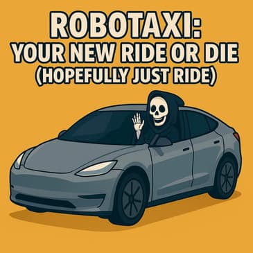 Robotaxi: Your New Ride or Die (Hopefully Just Ride)