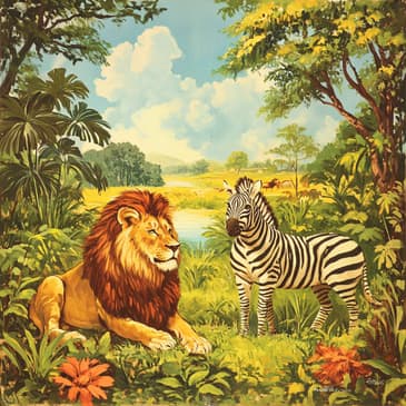 Zebror är inte bara 80-tals konst på ben