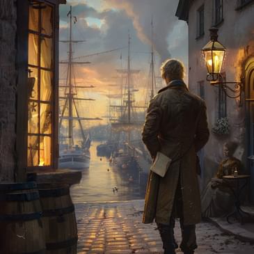 Vindel och Vim del 1 – Skymning över Skeppsbron