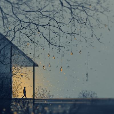 Regnet som slutade precis