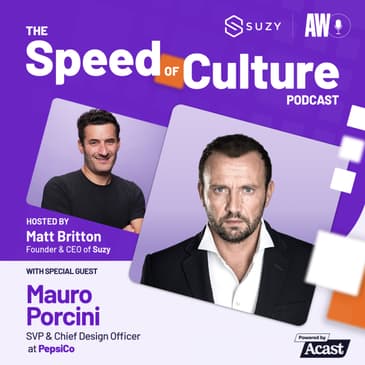 The Power of People, Passion and Purpose with Mauro Porcini, SVP and Chief Design Officer at PepsiCo