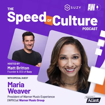 Shaping a New Era in Music with Maria Weaver, President of Warner Music Experience (WMX) at Warner Music Group