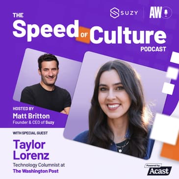 Behind the Screens of Social Media with Taylor Lorenz, Technology Columnist at The Washington Post