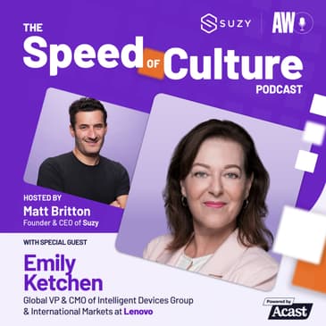 Democratizing Technology for All with Emily Ketchen, Global VP and CMO of Intelligent Devices Group and International Markets at Lenovo