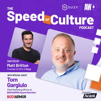 Inside BODYARMOR’s Game Plan: CMO Tom Gargiulo on AI, Athletes, and the Future of Hydration