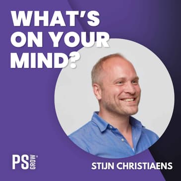 220 Stijn Christiaens About Collibra, His Journey As Co-Founder And The Impact Of AI | What's On Your Mind?