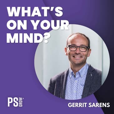262 Gerrit Sarens Over Zijn Boek Leiderschap: De Ongemakkelijke Waarheid | What's On Your Mind? (Dutch/Nederlands)