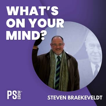 311 Steven Braekeveldt Blikt Terug Als CEO Van Ageas Portugal En Als Auteur | What's On Your Mind? (Dutch/Nederlands)