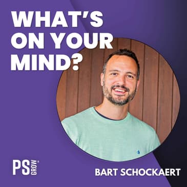325 Bart Schockaert Van Apotheker Naar Fiscalist Naar Yuki | What's On Your Mind? (Dutch/Nederlands)