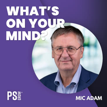182 Mic Adam Over LinkedIn Natuurlijk, Zijn Reis Van Employee Naar Zijn Eigen Bedrijf, En Hoe Te Snel Willen Gaan op LinkedIn Totaal Niet Werkt | What's On Your Mind? (Dutch/Nederlands)