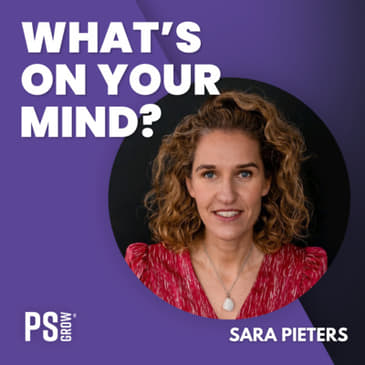 155 Sara Pieters Over Haar Boek Zezelen, Innovatie, Creativiteit & Haar Gezondheidstips | What's On Your Mind? (Dutch/Nederlands)