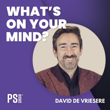 146 David De Vriesere Over Jazz, Crypto, Bitcoin, Hoe Hij Impact Wil Maken Op Zijn Omgeving En Over Je Authentieke Zelf Zijn | What's On Your Mind? (Dutch/Nederlands)