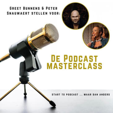 🔥Hier is hij eindelijk: DE PODCAST MASTERCLASS met Peter & Greet!!!🔥 16, 23 en 30 maart 2021 9u tem 10u