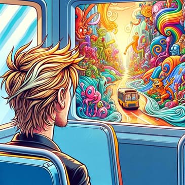 Vandra med Henrik - Bussresan