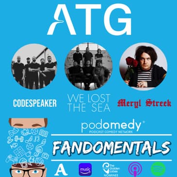 On the Stage at ArcTanGent with We Lost the Sea, Meryl Streek & Codespeaker