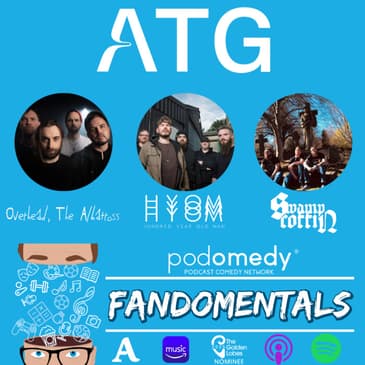 On the Stage at ArcTanGent with Hundred Year Old Man, Overhead, the Albatross &amp; Swamp Coffin