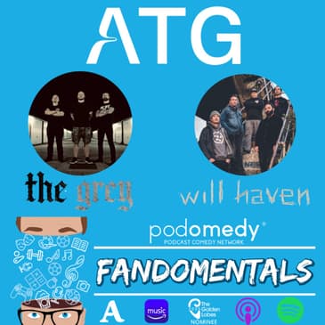 On the Stage at ArcTanGent with The Grey &amp; Will Haven