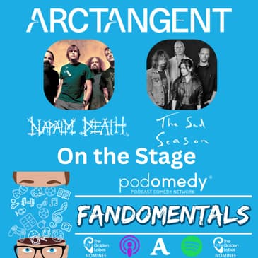 On the Stage at ArcTanGent with Napalm Death, Sikth & The Sad Season