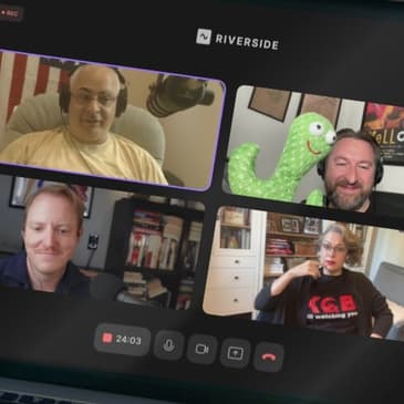 Service Announcement: Chris and Matt on DogShirtTV. No Espresso Martini this week, and a QAnon episode instead