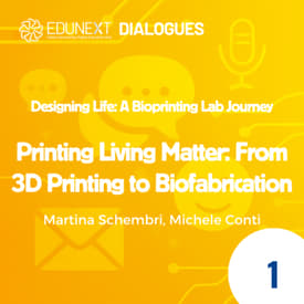 [01] Printing Living Matter: From 3D Printing to Biofabrication
