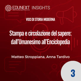 [03] Stampa e circolazione del sapere: dall’Umanesimo all’Enciclopedia