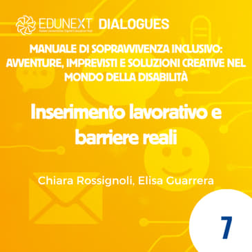 [07] Inserimento lavorativo e barriere reali
